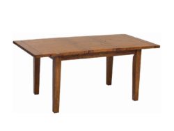LH Import reclaimed wood Irish Coast African Dusk Harvest Table by PGT, with a rich hand finish