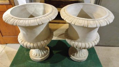 Large Concrete Garden Urns